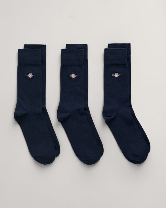 Herren 3er-Pack Shield Socken - ABENDBLAU