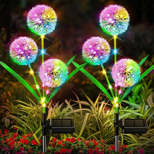 💐Chikalabs Garden Solar Dandelion Lights