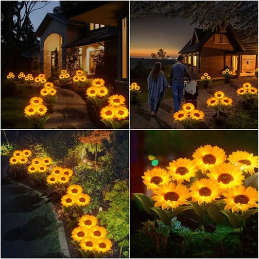 🔥LAST DAY SALE🌻Chikalabs Garden Waterproof Solar Sunflower Light🔥