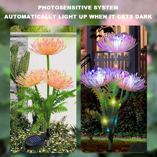 🪷Chikalabs Garden Solar Manjusaka Flower Lights
