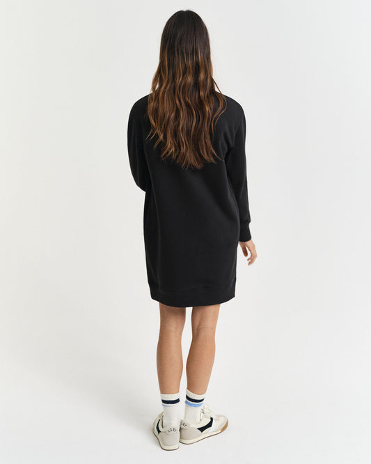 Shield Crew Neck Sweat Dress