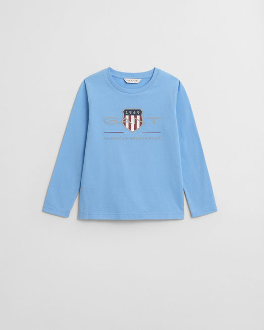 Kids Archive Shield Long Sleeve T-Shirt