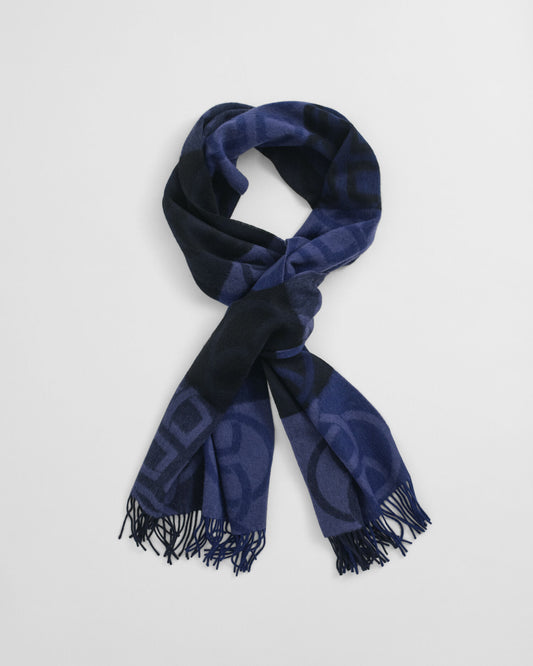 Monogram Wool Scarf