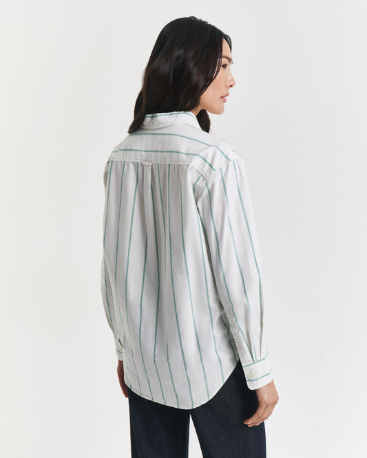 Relaxed Fit Classic Striped Oxford Shirt