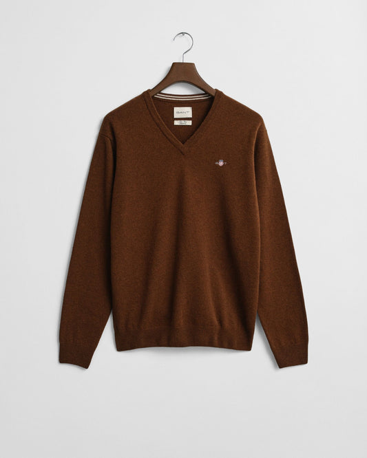 Superfine Lambswool V-Neck Sweater
