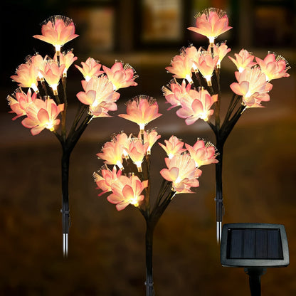 🌺Lampes solaires en forme de fleur de camélia de jardin Chikalabs