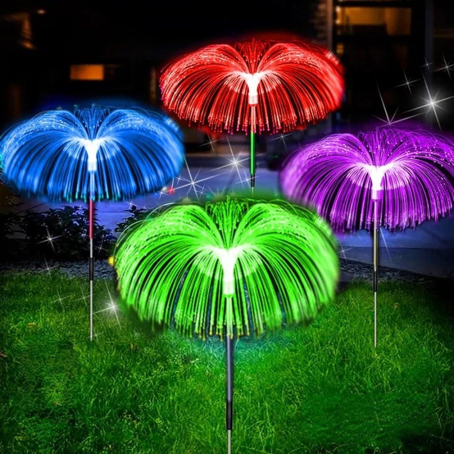 🎄Chikalabs Garden Solar Changing Jellyfish Lights