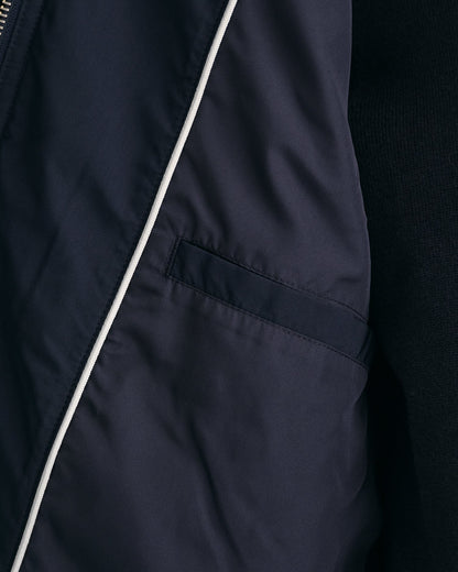 Gesteppte Windjacke für Herren – ABENDBLAU 