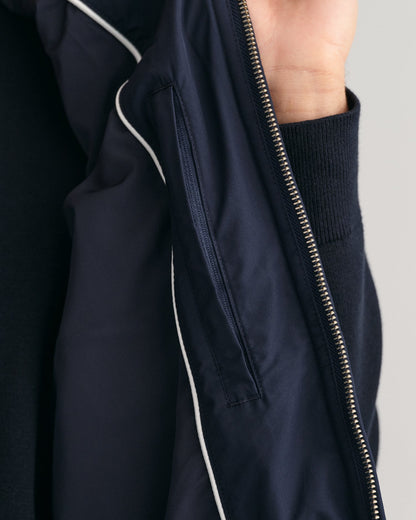 Gesteppte Windjacke für Herren – ABENDBLAU 