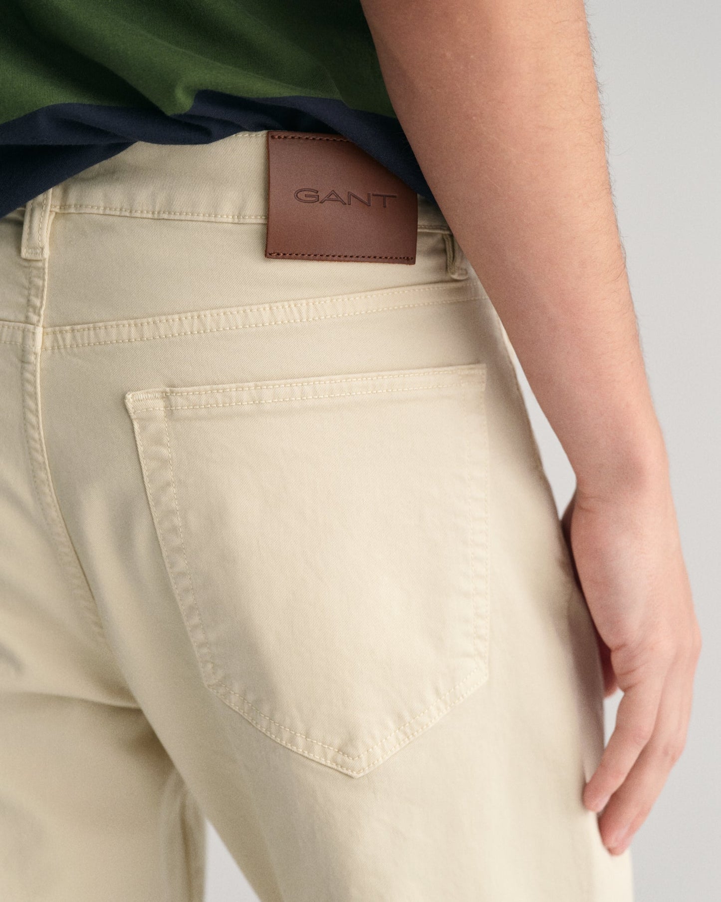 Herren Regular Fit Desert Jeans - SEIDIGES BEIGE 