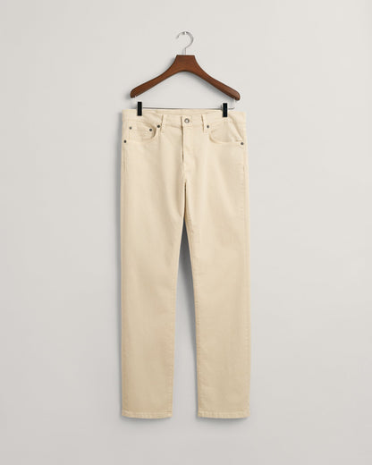 Herren Regular Fit Desert Jeans - SEIDIGES BEIGE 