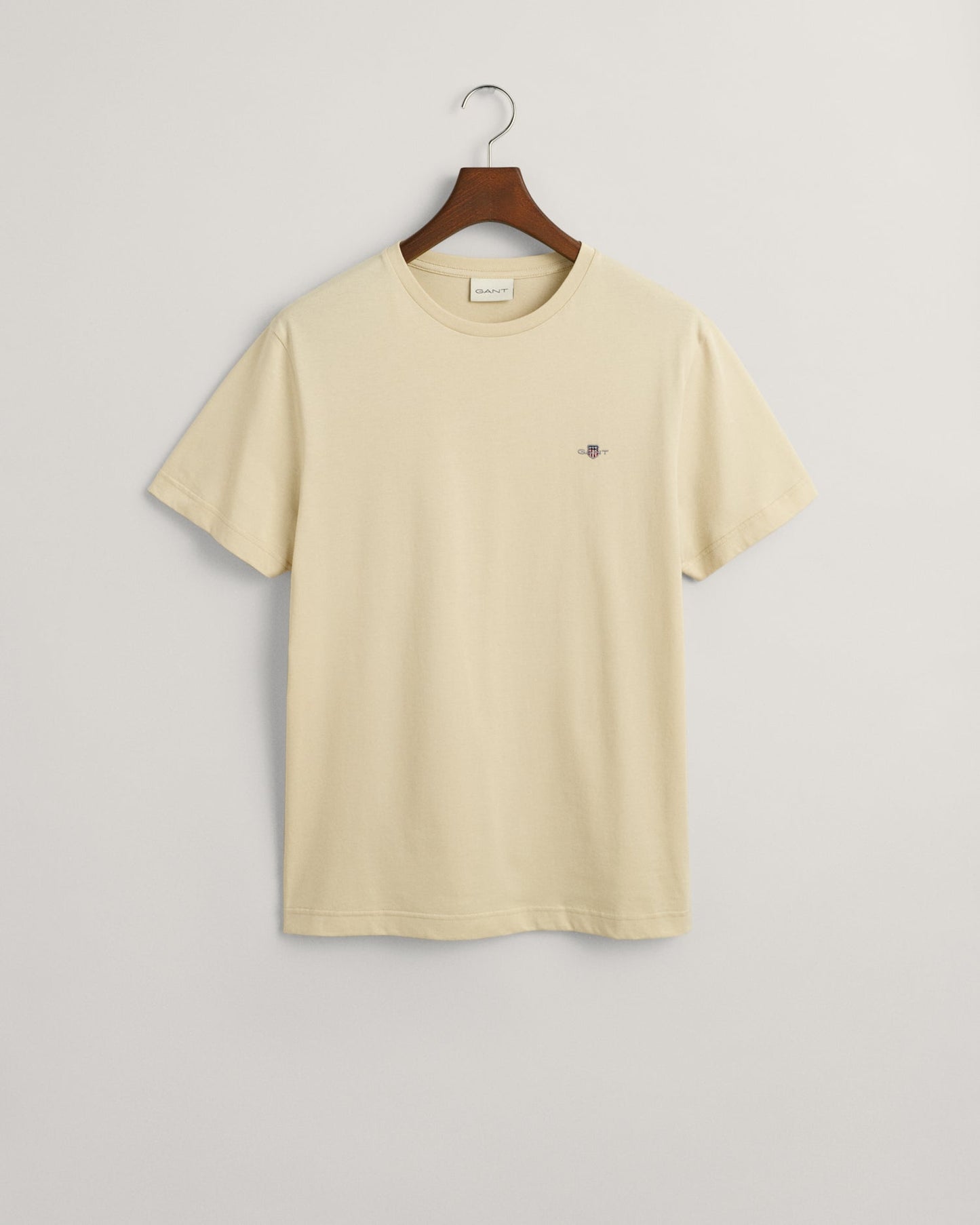 T-shirt Shield pour homme - Beige soyeux 