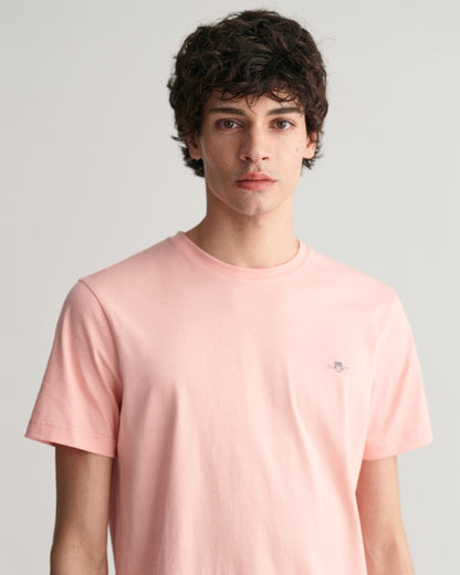 T-Shirt Bouclier Homme - BUBBELGUM ROSE 