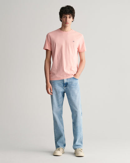 T-Shirt Bouclier Homme - BUBBELGUM ROSE 