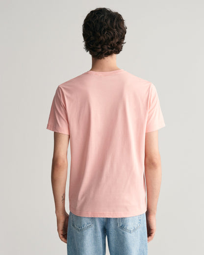 T-Shirt Bouclier Homme - BUBBELGUM ROSE 