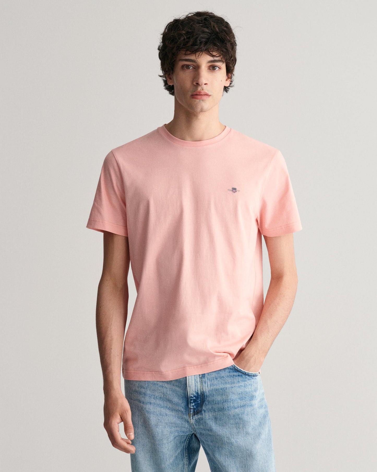 T-Shirt Bouclier Homme - BUBBELGUM ROSE 