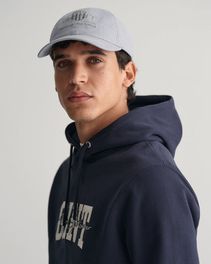 Arch Script Hoodie für Herren – ABENDBLAU 
