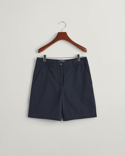 Short chino pour femme - BLEU SOIR 