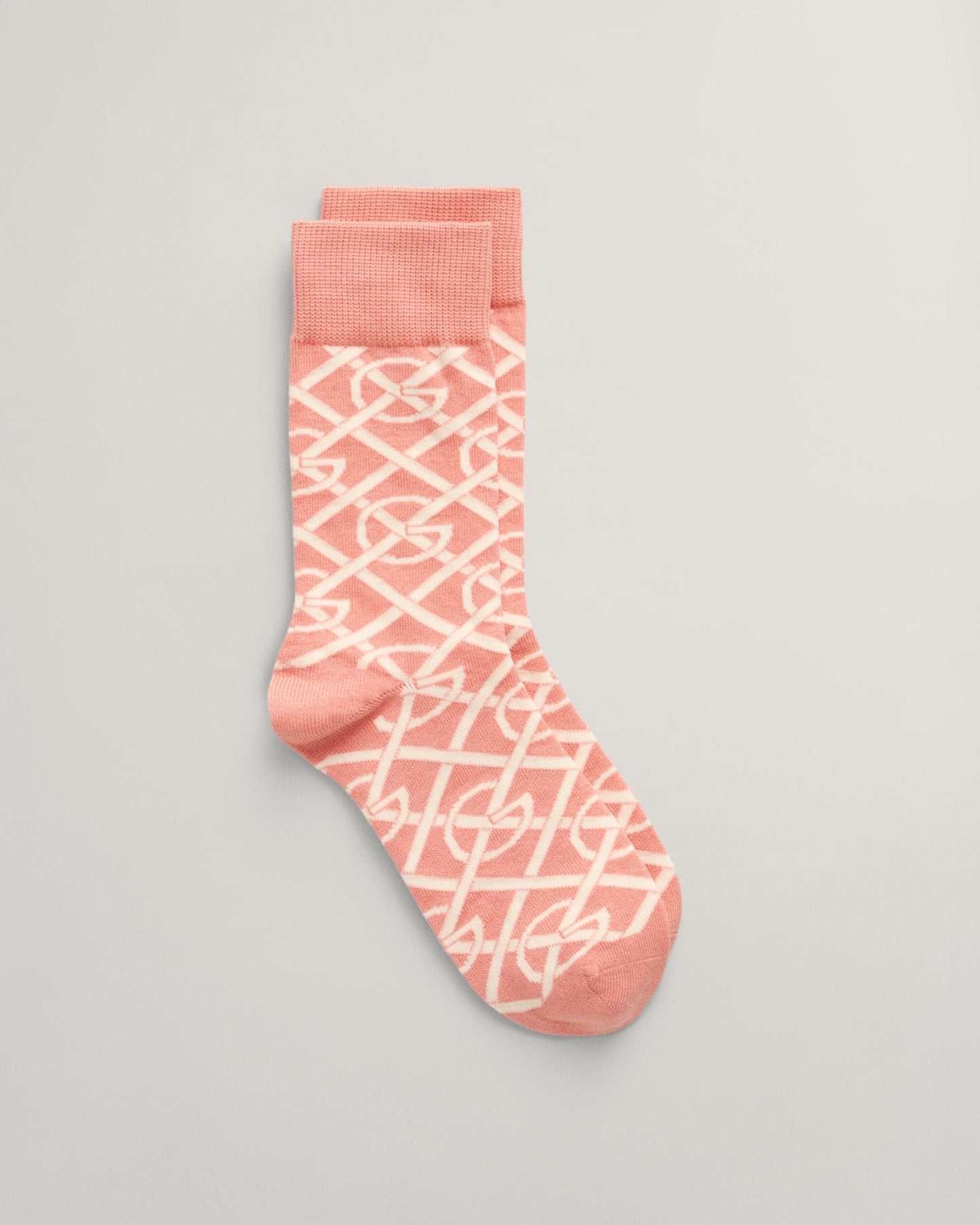 Chaussettes à motif G pour femme - ROSE PÊCHE 