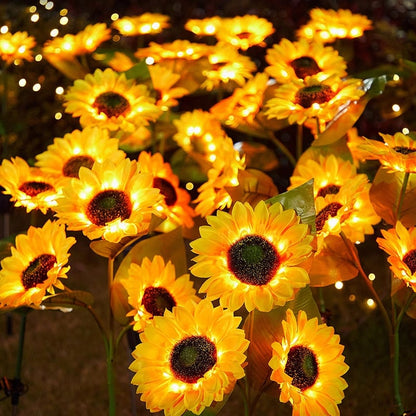 🔥DERNIER JOUR DE VENTE🌻Chikalabs Garden Lampe solaire tournesol étanche🔥