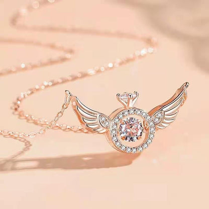 Cadeau de fête des mères - Collier ailes d'ange 