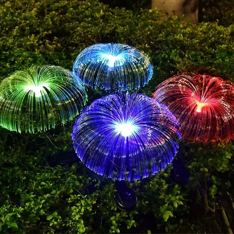 🎄Chikalabs Garden Solar Changing Jellyfish Lights