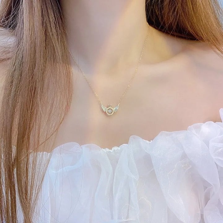 Cadeau de fête des mères - Collier ailes d'ange 
