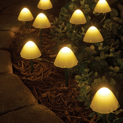 🍄Lampes solaires en forme de champignon pour jardin Chikalabs