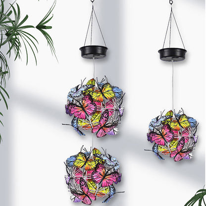 🦋 Verschönern Sie Ihren Garten 2025 – ✨Chikalabs Kreatives Solar-Windspiel mit Kolibri-Motiv