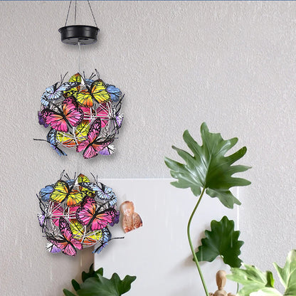 🦋 Verschönern Sie Ihren Garten 2025 – ✨Chikalabs Kreatives Solar-Windspiel mit Kolibri-Motiv