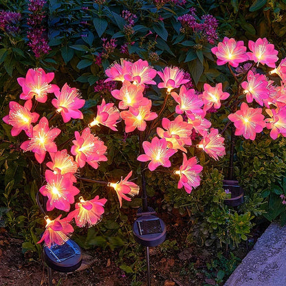 🌺Lampes solaires en forme de fleur de camélia de jardin Chikalabs