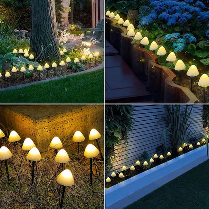 🍄Lampes solaires en forme de champignon pour jardin Chikalabs