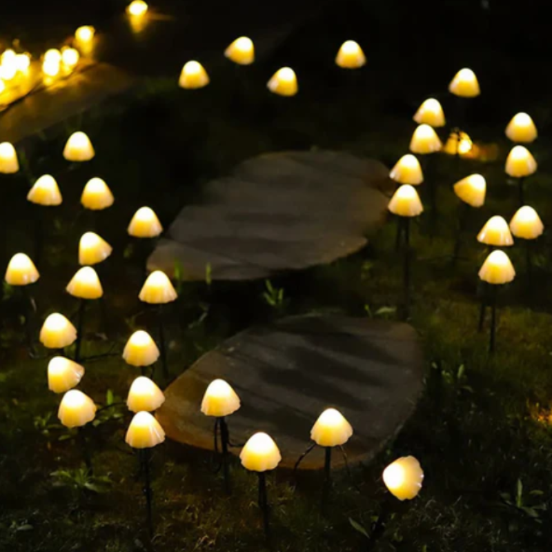 🍄Lampes solaires en forme de champignon pour jardin Chikalabs