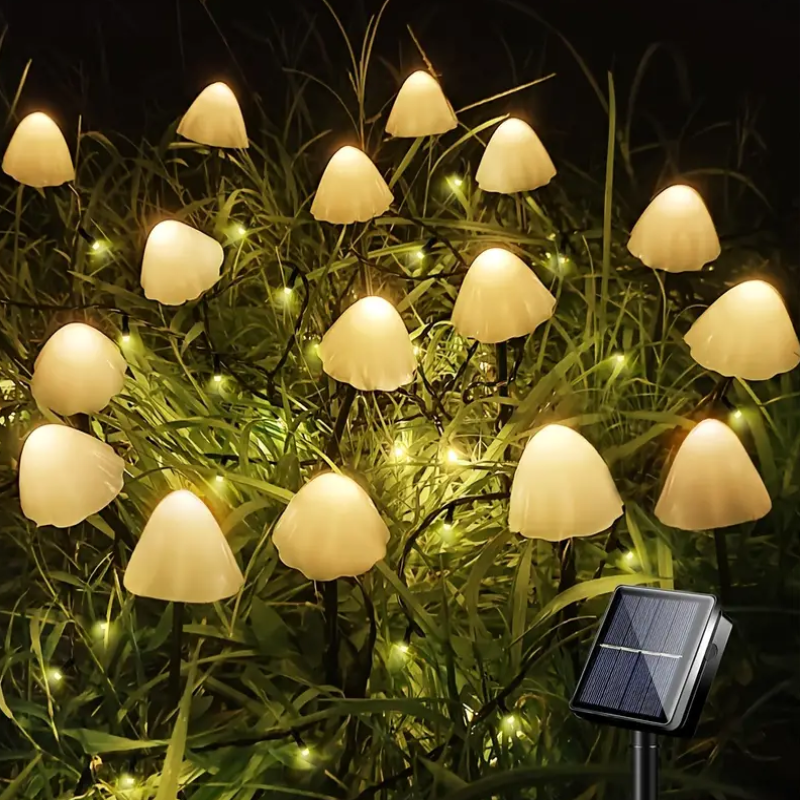 🍄Lampes solaires en forme de champignon pour jardin Chikalabs
