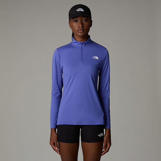 Women's Flex Slim 1/4 Zip Long-Sleeve Top