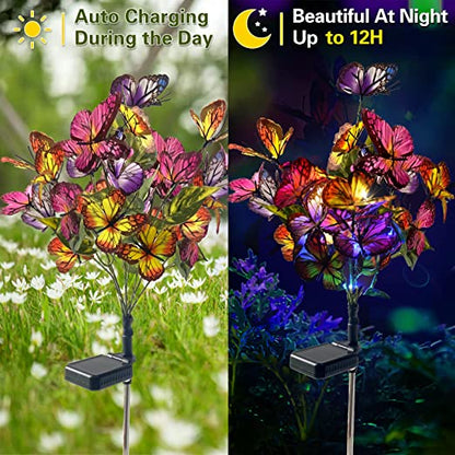 🦋HERVORRAGENDER ABVERKAUF 49 % 🔥Chikalabs Solar-LED-Schmetterlings-Gartenleuchten