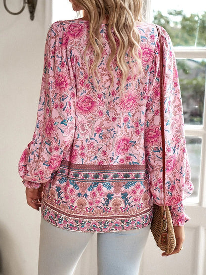 Summer Floral Top