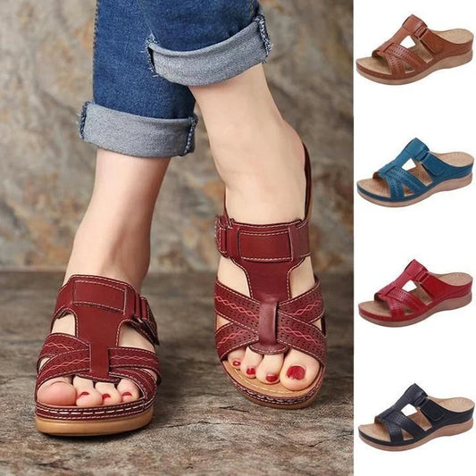 🔥Last Day 60% Off🔥-Women Premium Comfy Vintage Open Toe Sandal