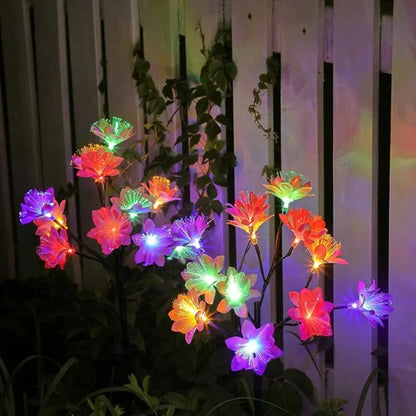 🌺Lampes solaires en forme de fleur de camélia de jardin Chikalabs