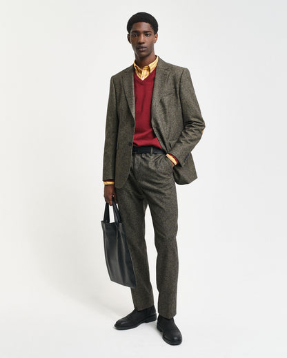 Superfine Lambswool V-Neck Sweater