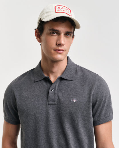 Regular Fit Shield Piqué Polo Shirt