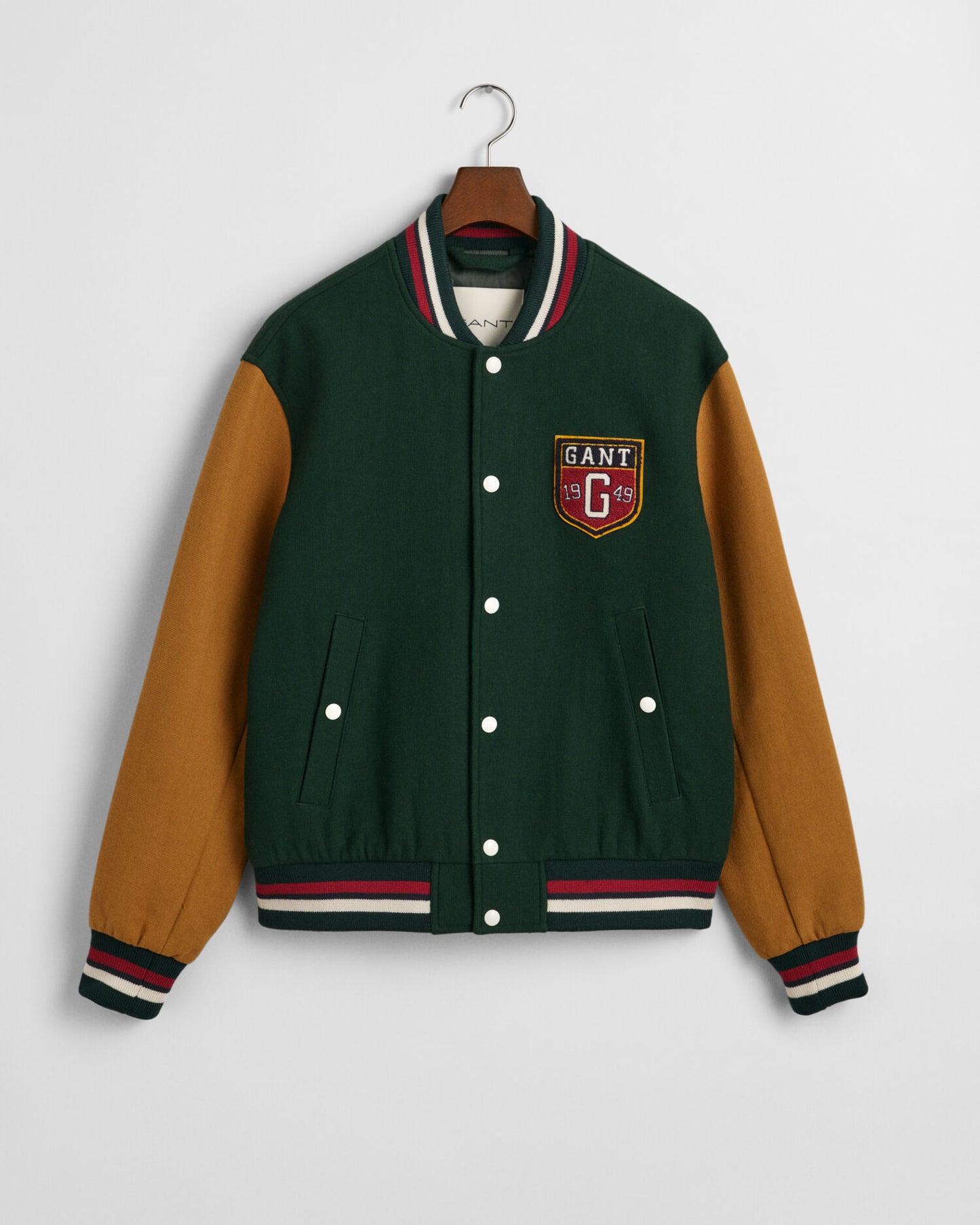 Wool Blend Varsity Jacket