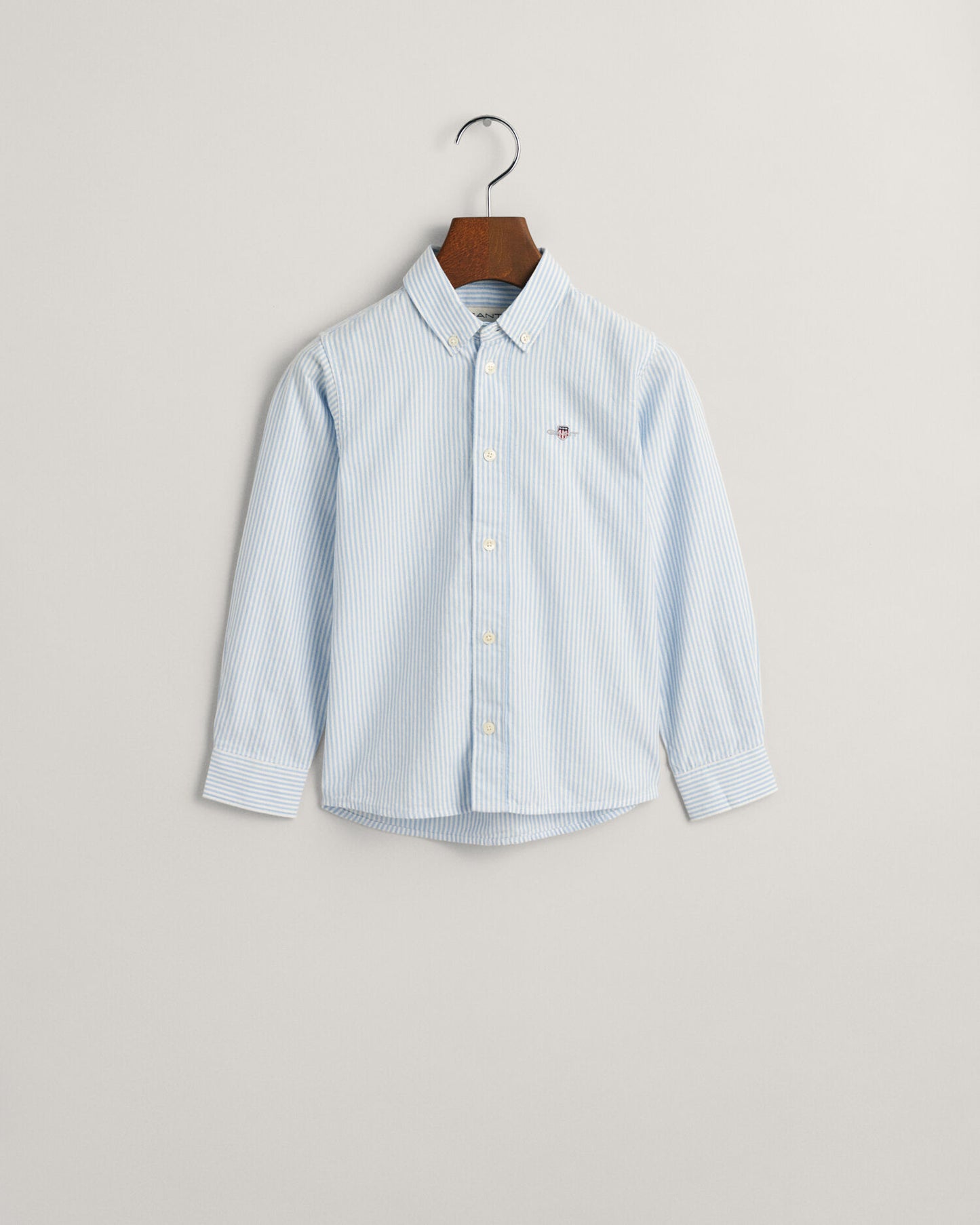 Kids Shield Striped Oxford Shirt