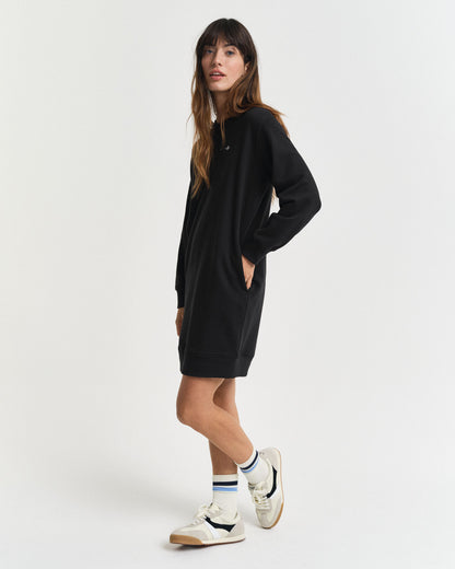 Shield Crew Neck Sweat Dress