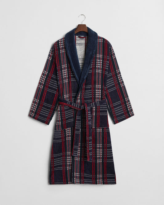 Holiday Checked Robe