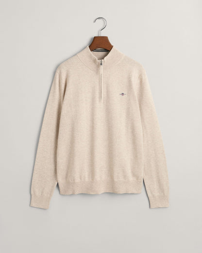 Teens Shield Cotton Half-Zip Sweater