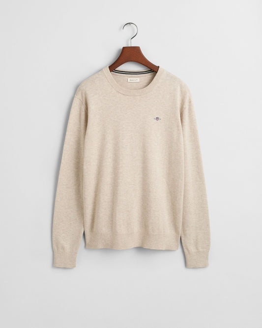 Teens Shield Classic Cotton Crew Neck Sweater