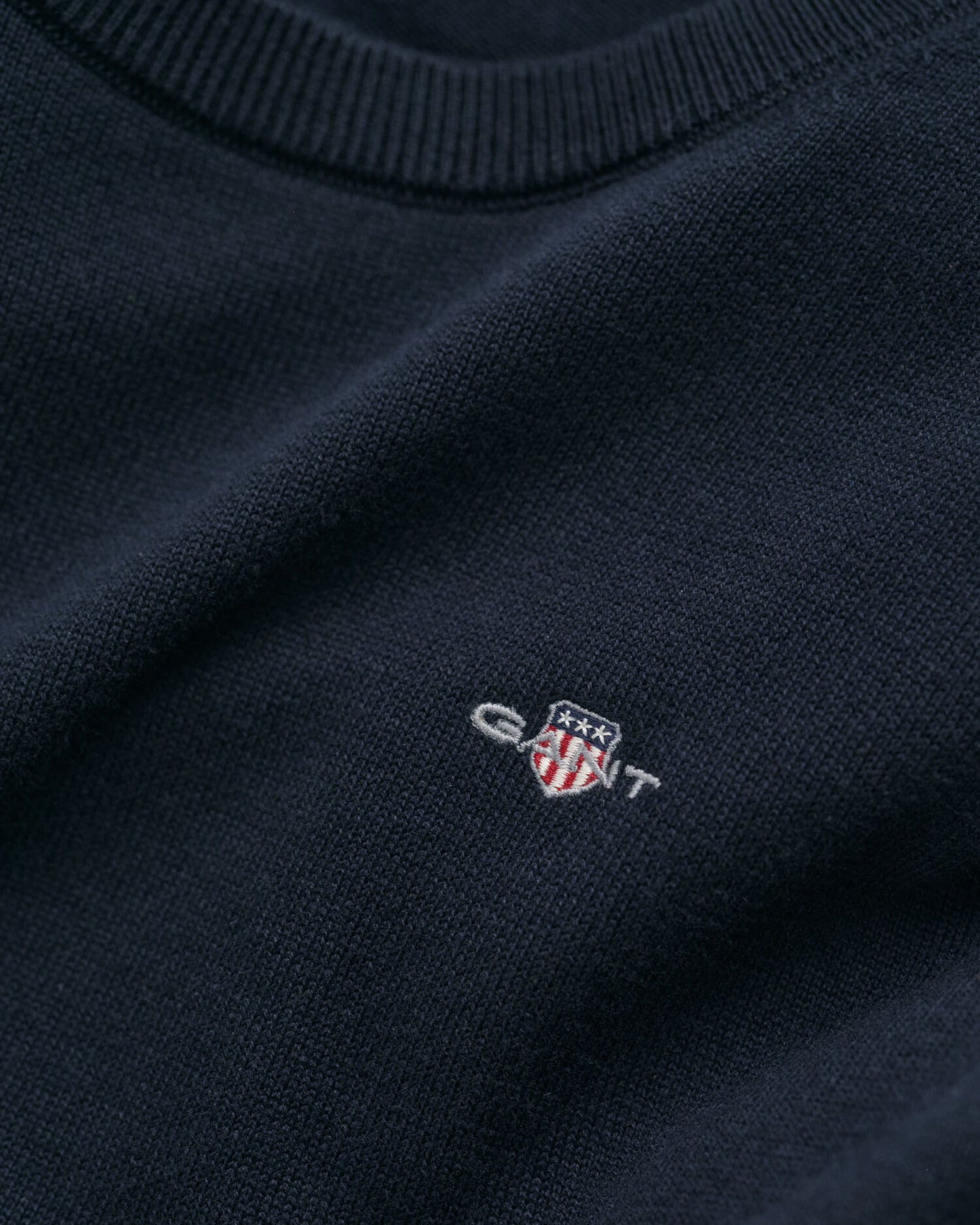 Teens Shield Classic Cotton Crew Neck Sweater