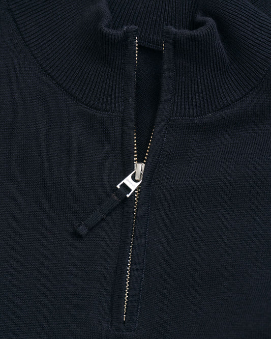 Teens Shield Cotton Half-Zip Sweater