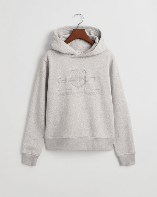 Teens Tonal Shield Hoodie
